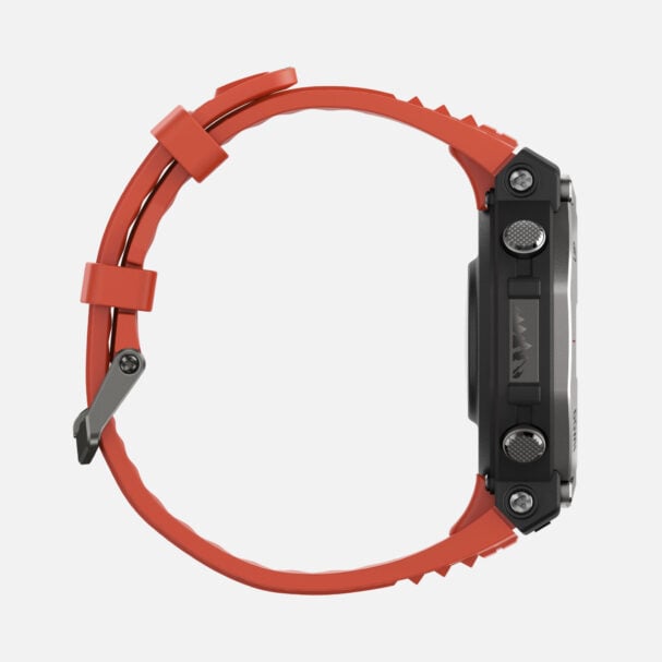 Amazfit T-Rex 3 Rugged GPS Smartwatch with Orange Strap