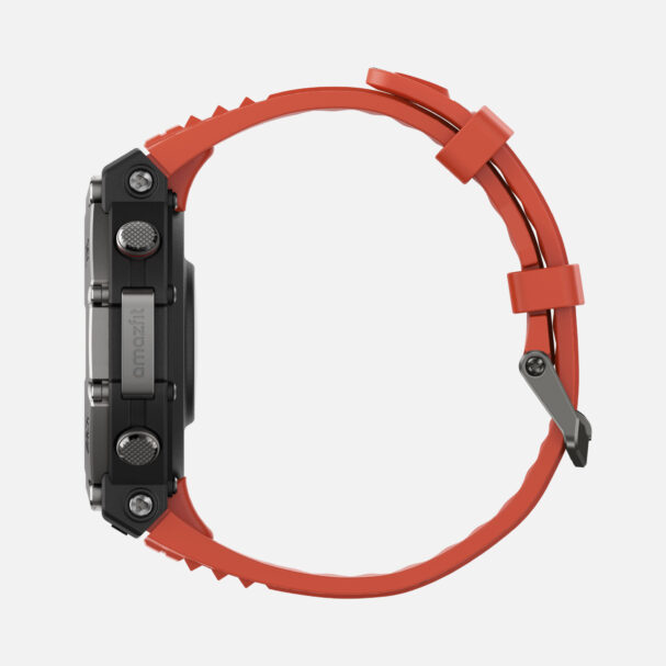 Amazfit T-Rex 3 Rugged GPS Smartwatch with Orange Strap