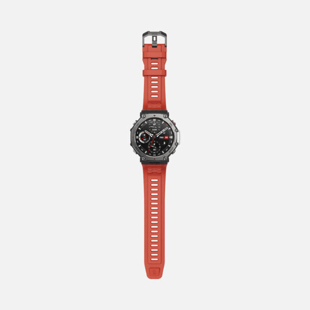 Amazfit T-Rex 3 Rugged GPS Smartwatch with Orange Strap
