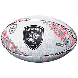 Hollywoodbets Sharks Supporter Rugby Ball Mini