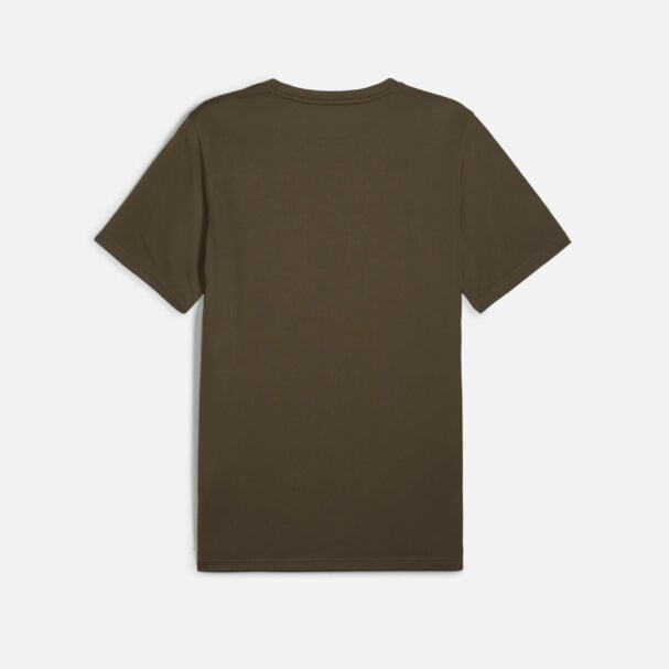 PUMA Performance Men's Short Sleeve T-Shirt Dark Olive Green