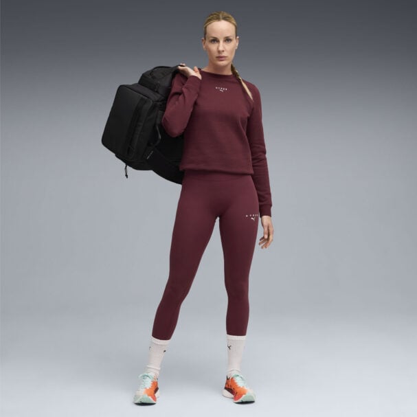 PUMA x HYROX Women’s Heavyweight Crewneck Ruby Shimmer