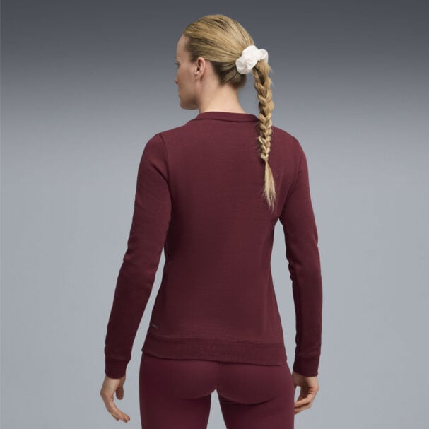 PUMA x HYROX Women’s Heavyweight Crewneck Ruby Shimmer
