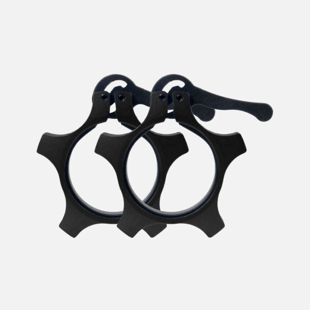 REBEL Bear Claw Barbell Collars Black