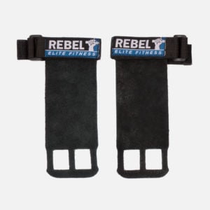 REBEL Gymnastics Grips 2.0 Black Leather