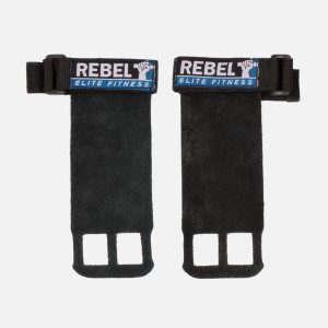 REBEL Gymnastics Grips 2.0 Black Leather