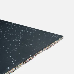 REBEL Premium Rubber Gym Flooring Grey Fleck 20mm