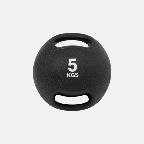 REBEL Rubber Medicine Balls With Handle