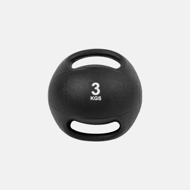 REBEL Rubber Medicine Balls With Handle