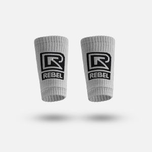 REBEL Sweatbands Grey/Black
