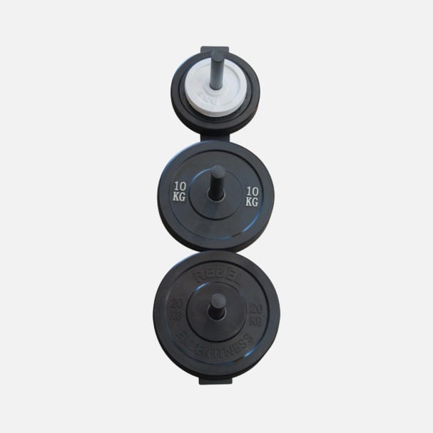 REBEL Wall Mounted Bumper Plate Rack
