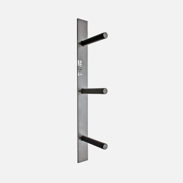 REBEL Wall Mounted Bumper Plate Rack