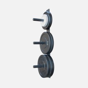 REBEL Wall Mounted Bumper Plate Rack