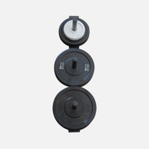 REBEL Wall Mounted Bumper Plate Rack