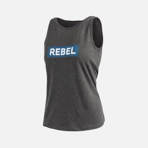 REBEL Women's Vest Melange Grey