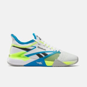 Reebok Nano Court Unisex Training Shoes White/Aqua/Lime