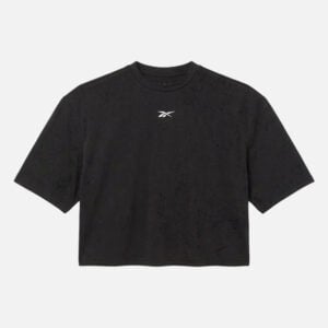 Reebok Women's Lux Batwing Graphic T-Shirt Black