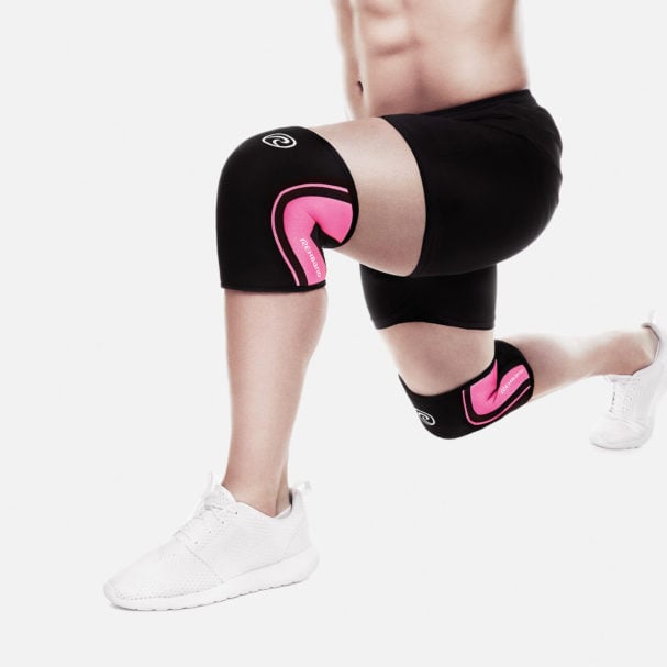 Rehband RX Knee Sleeve 5mm Black Pink