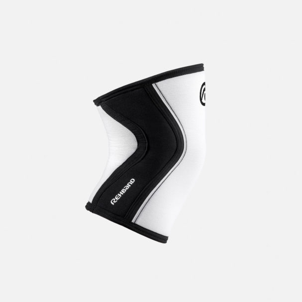 Rehband RX Knee Sleeve 5mm White and Black